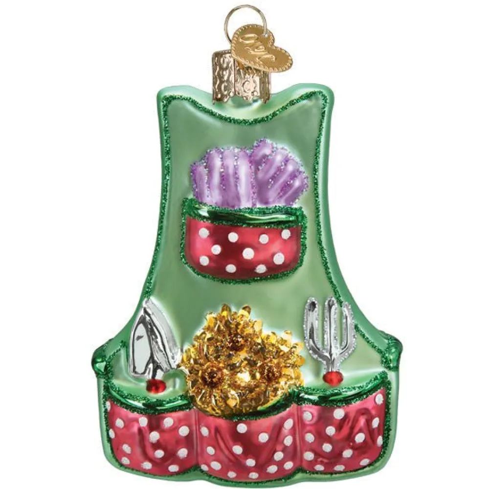 New Old World Christmas Gardening Apron Ornament