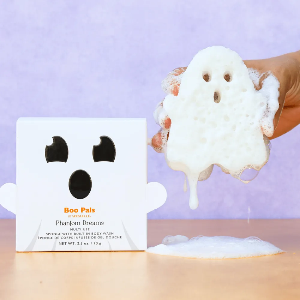 Clearance Spongellé Ghost Shower Buffer Sponge