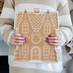 Outlet My Mind’s Eye Gingerbread Mansion Bamboo Tray