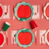 Sale Bonjour Fete Gingham Apple Guest Towels