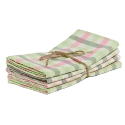 Sale Heather Taylor Home Gingham Clover Napkins