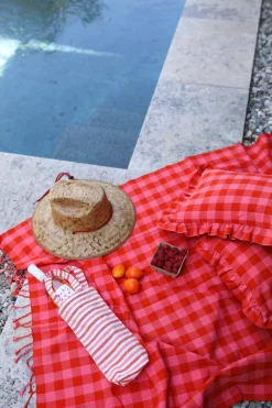New Heather Taylor Home Gingham Guava