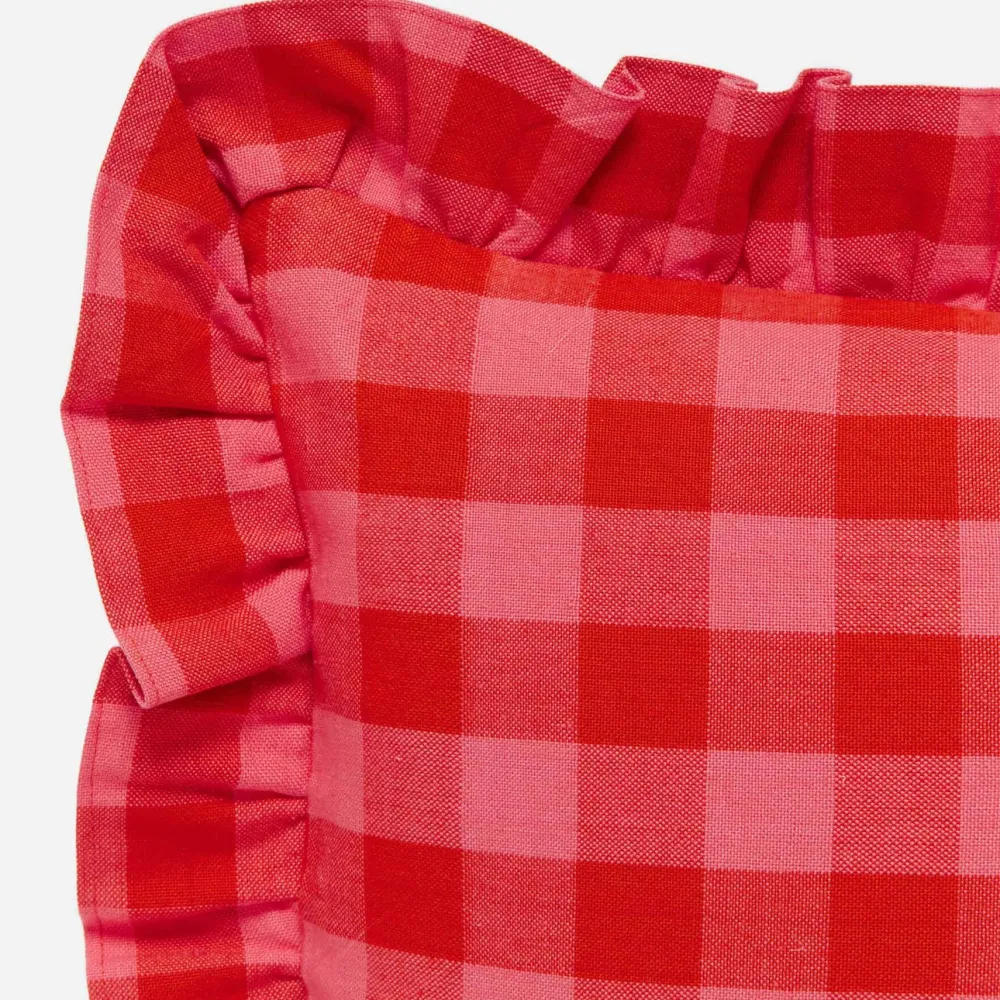 New Heather Taylor Home Gingham Guava