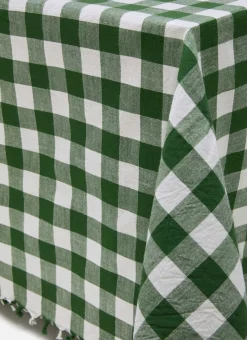 Outlet Heather Taylor Home Gingham Hunter Tablecloth