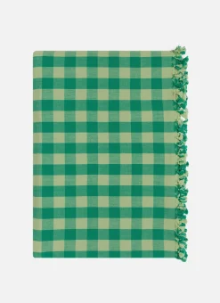 Online Heather Taylor Home Gingham Lime Tablecloth