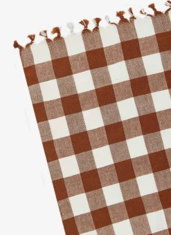 Sale Heather Taylor Home Gingham Nutmeg Tablecloth