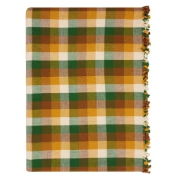 Sale Heather Taylor Home Gingham Oak Tablecloth