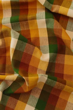 Sale Heather Taylor Home Gingham Oak Tablecloth