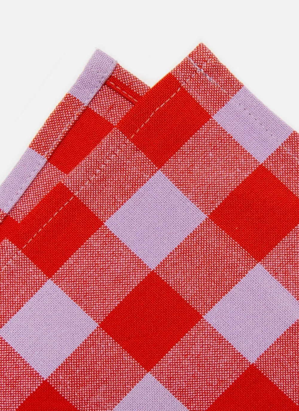 Sale Heather Taylor Home Gingham Poppy Napkins