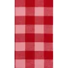 Heather Taylor Home Gingham Red & Pink Napkins