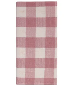 Outlet Heather Taylor Home Gingham Rosa Napkins