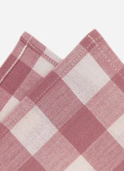 Outlet Heather Taylor Home Gingham Rosa Napkins