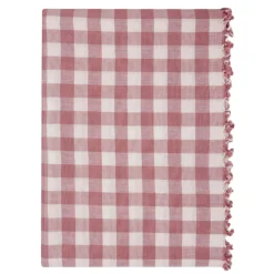 Online Heather Taylor Home Gingham Rosa Tablecloth