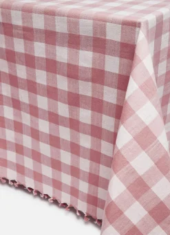 Online Heather Taylor Home Gingham Rosa Tablecloth