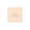 Sale Bonjour Fete Give Thanks Cocktail Napkins