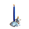 Hot Camp Hollow Goat Cake Topper | Porcelain Party Animal Candle Holder | Chinese Zodiac