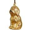 Clearance SHI SHI Gold Dog Glass Ornament