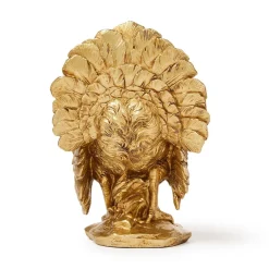 New Two's Company Golden Turkey Decoration