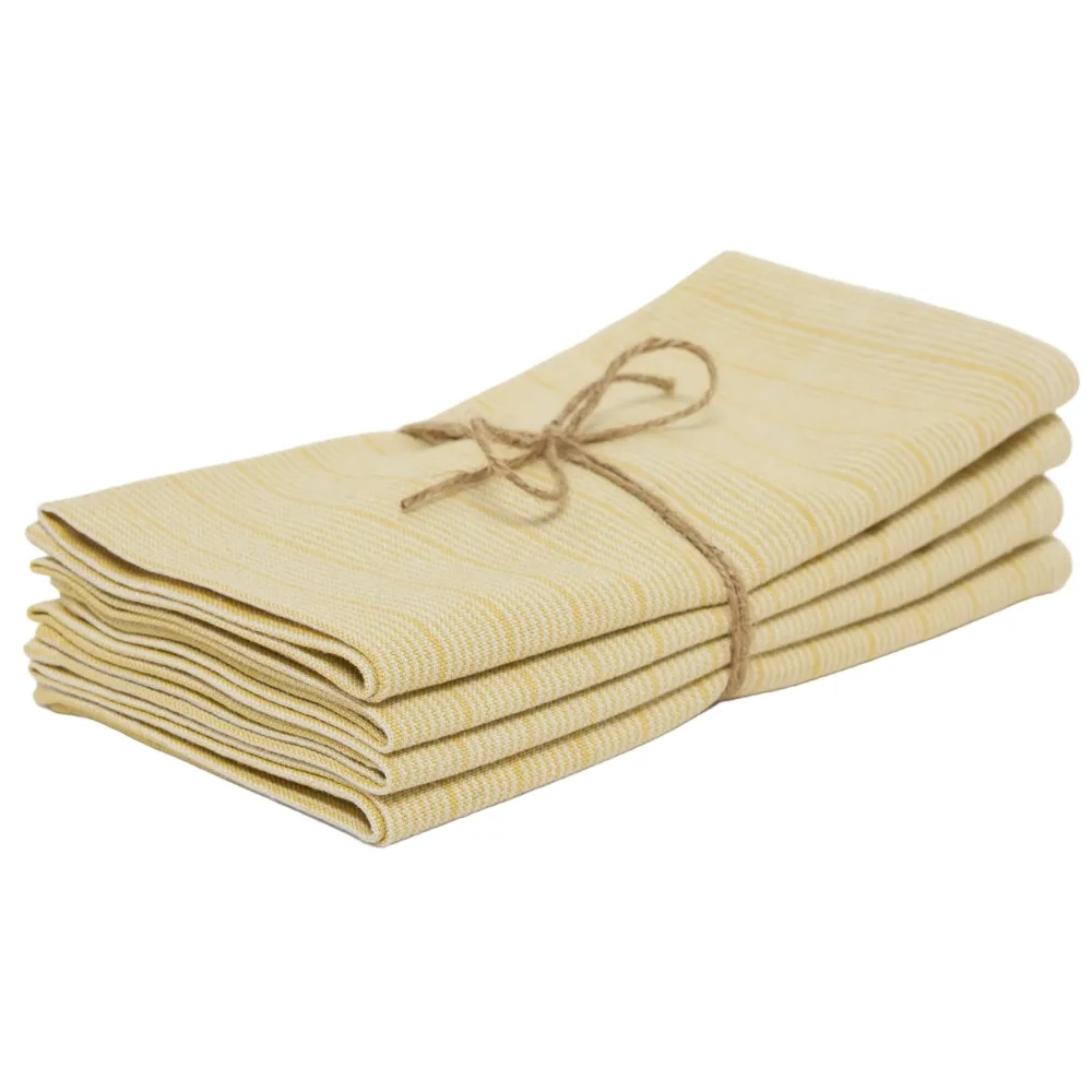Hot Heather Taylor Home Goldie Stripe Butter Napkins