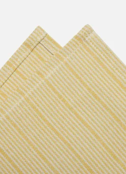 Hot Heather Taylor Home Goldie Stripe Butter Napkins