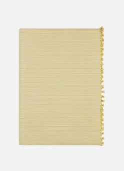 New Heather Taylor Home Goldie Stripe Butter Tablecloth