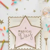 New My Mind’s Eye Gold Metallic Stars Table Runner