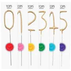 Hot TOPS Malibu Gold Number Sparklers