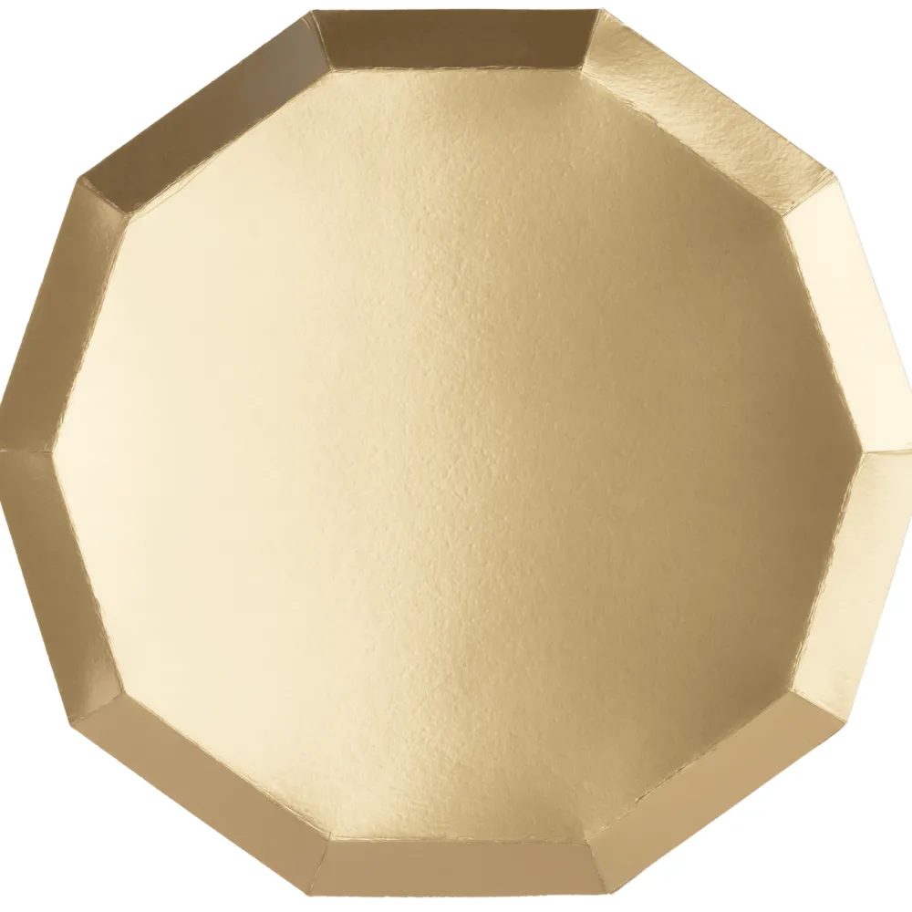 Best Bonjour Fete Gold Premium Dinner Plates