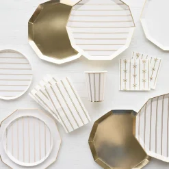 Best Bonjour Fete Gold Premium Dinner Plates