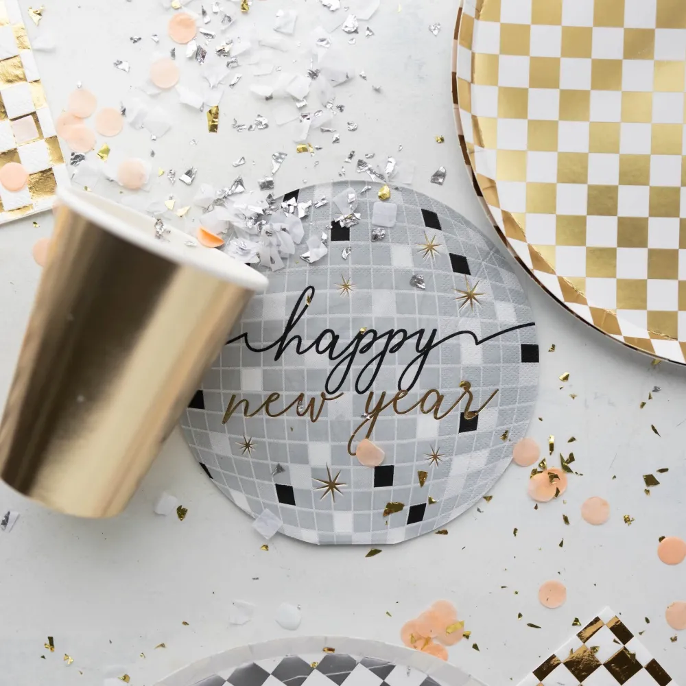 New Bonjour Fete Gold Signature Cups