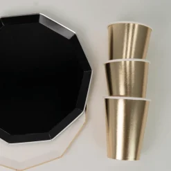 New Bonjour Fete Gold Signature Cups