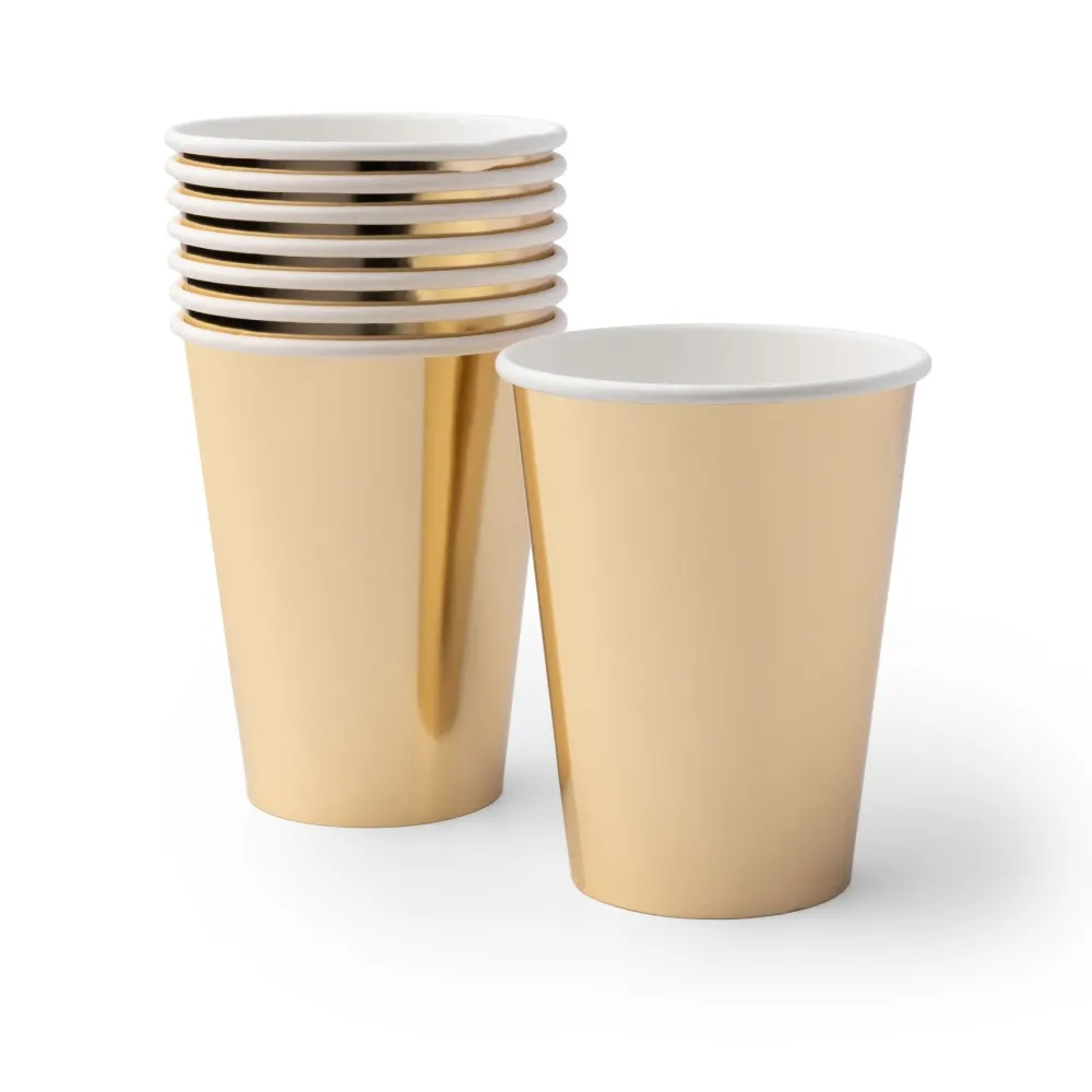 New Bonjour Fete Gold Signature Cups