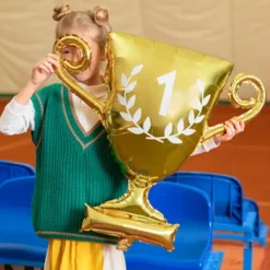 New Party Deco Gold Trophy Balloon