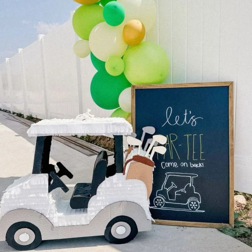 Discount mamaspinatas Golf Cart Handmade Pinata
