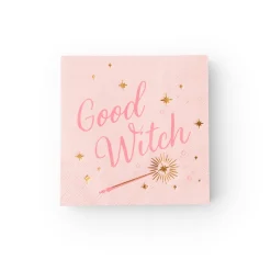 Hot Bonjour Fete Good & Wicked Witch Cocktail Napkins