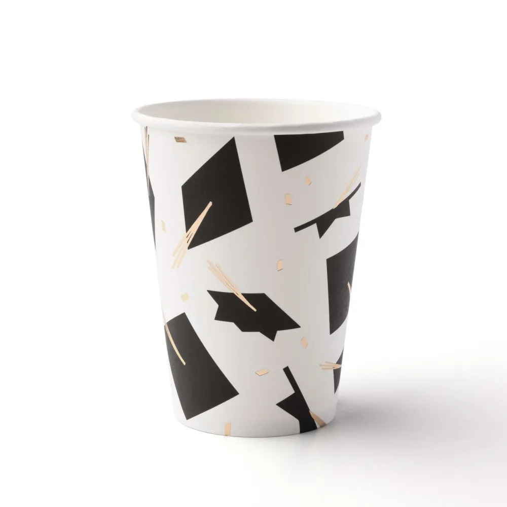 Clearance Bonjour Fete Graduation Cap Cups