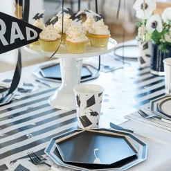 Clearance Bonjour Fete Graduation Cap Cups