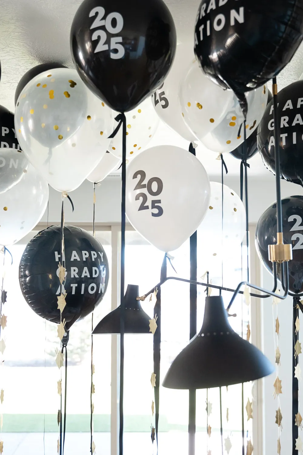 New Bonjour Fete Graduation Hat Garland