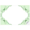 Sale Cami Monet Green Gingham Bow Paper Placemats
