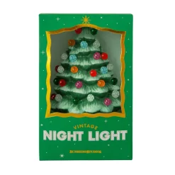 Online Sunshine Studios Green Vintage Christmas Tree Night Light