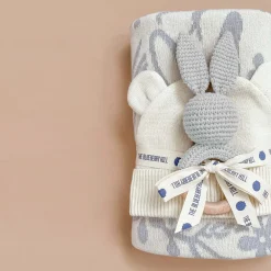 Online The Blueberry Hill Grey Bunny Baby Teether Toy