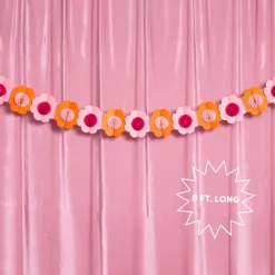 Outlet xo, Fetti Groovy Flower Honeycomb Banner