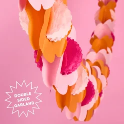 Outlet xo, Fetti Groovy Flower Honeycomb Banner