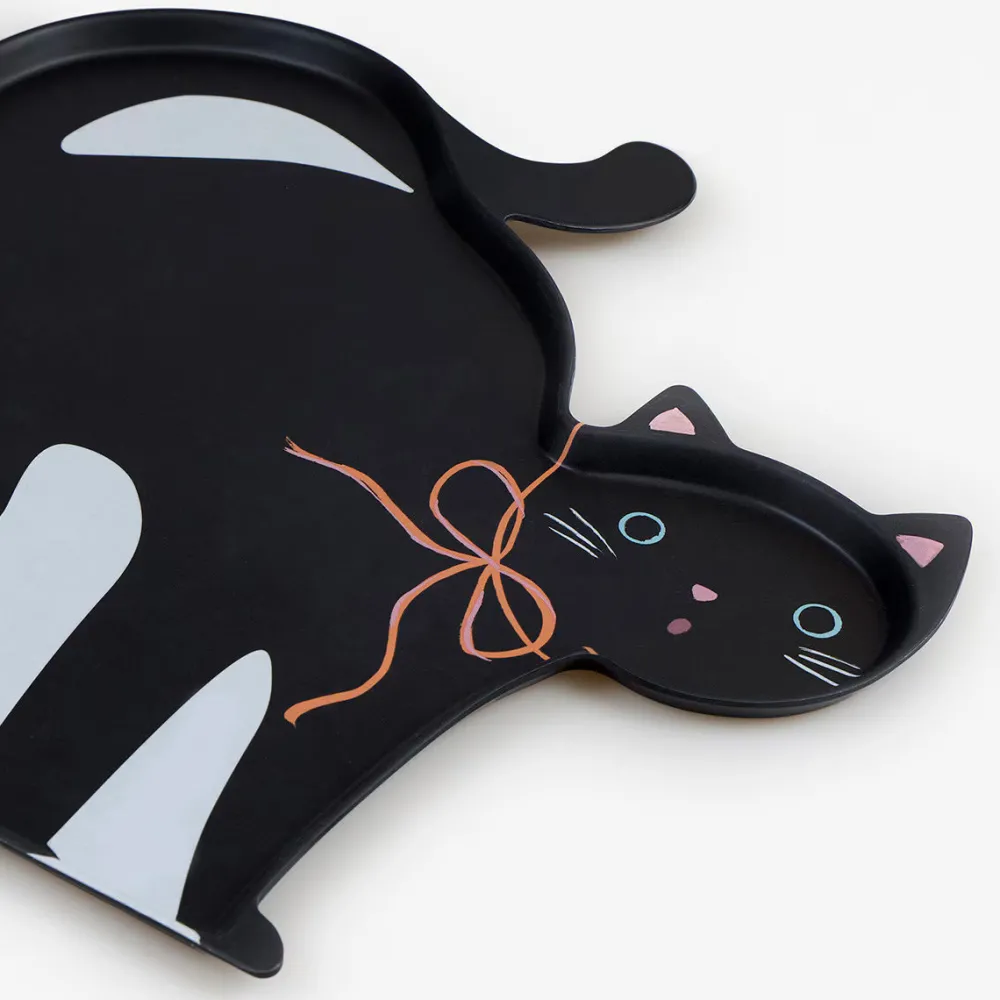 Meri Meri Halloween Cat Reusable Platter