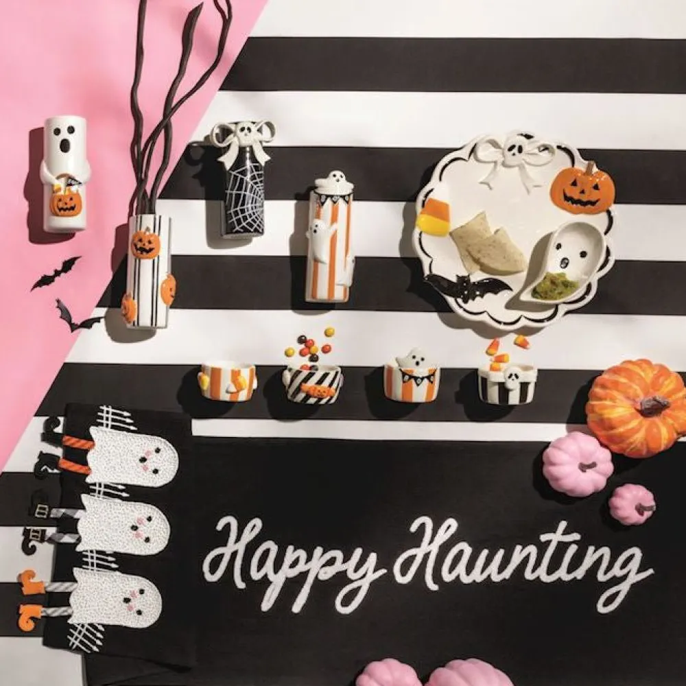 Sale Mud Pie Halloween Ghost Chip & Dip Platter