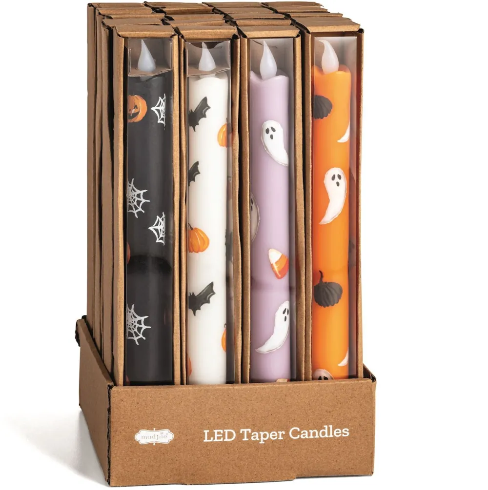Outlet Mud Pie Halloween LED Taper Candle