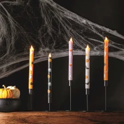 Outlet Mud Pie Halloween LED Taper Candle