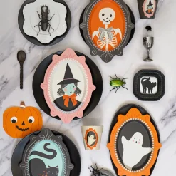 Meri Meri Halloween Portrait Reusable Plates