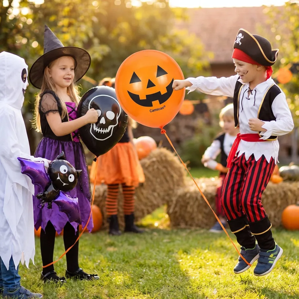 Hot Crown Display Halloween Punch Balloon