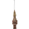 New Creative Co-op Hand-Painted Glass Soldier Ornament